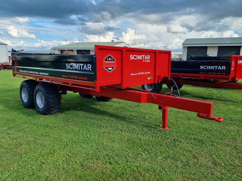 scimitar 8 tonne tip trailer 855277 001