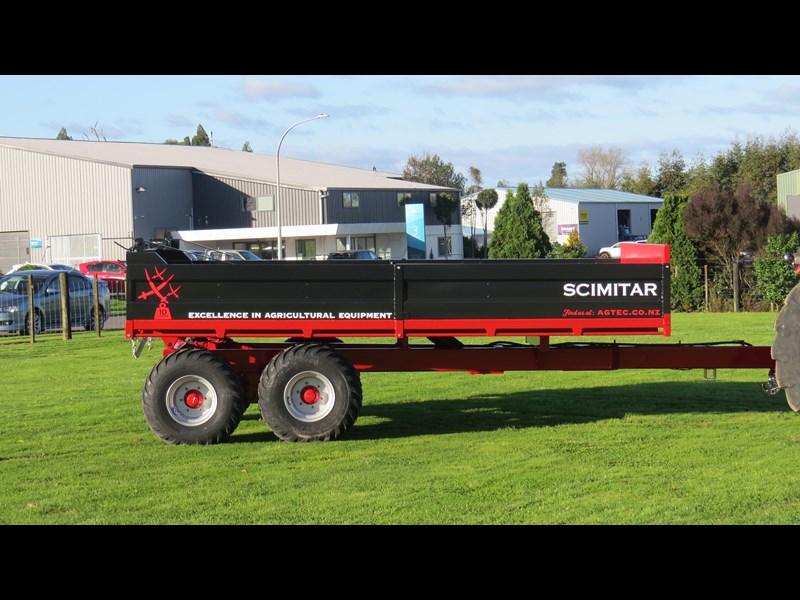 scimitar 10 tonne tip trailer 892401 007