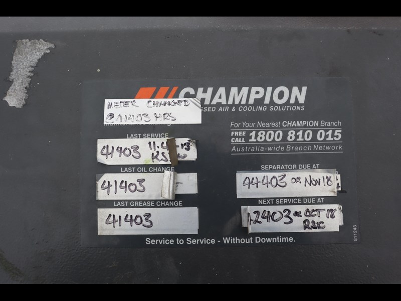 champion dominator ci110 screw air compressor 60cfm 957146 011