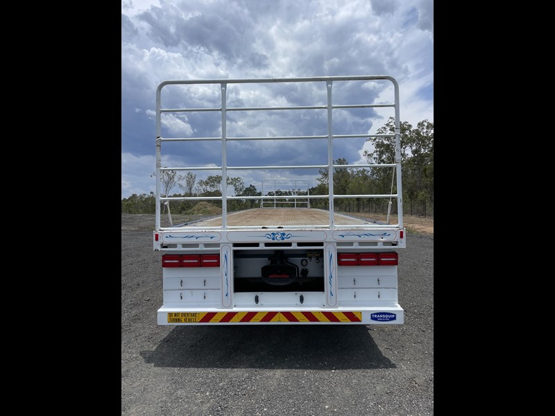 maxitrans 45ft flat top semi trailer 958837 007