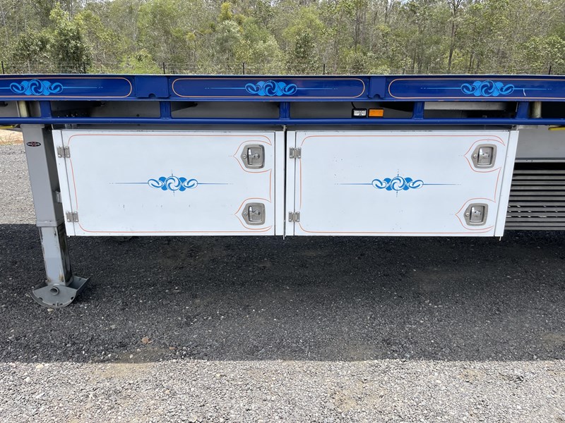maxitrans 45ft flat top semi trailer 958837 013