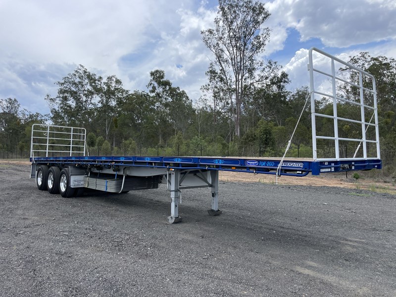 maxitrans 45ft flat top semi trailer 958837 047