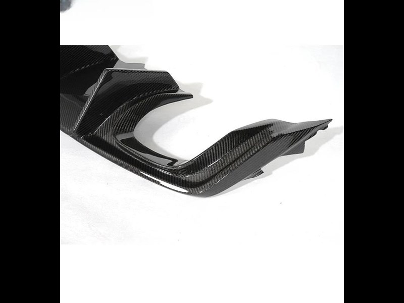euro empire auto audi carbon fiber karbel style rear diffuser for b8 a4 & s4 pfl 970496 007