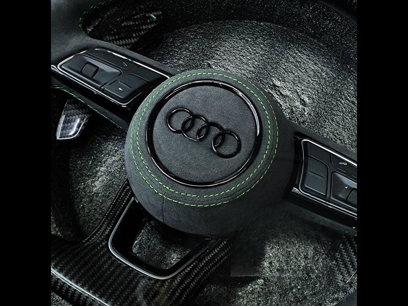 euro empire auto audi custom alcantara steering wheel airbag cover 970503 007