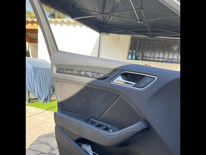 euro empire auto audi forged carbon fiber interior center console & dash trim for 8v 970519 005