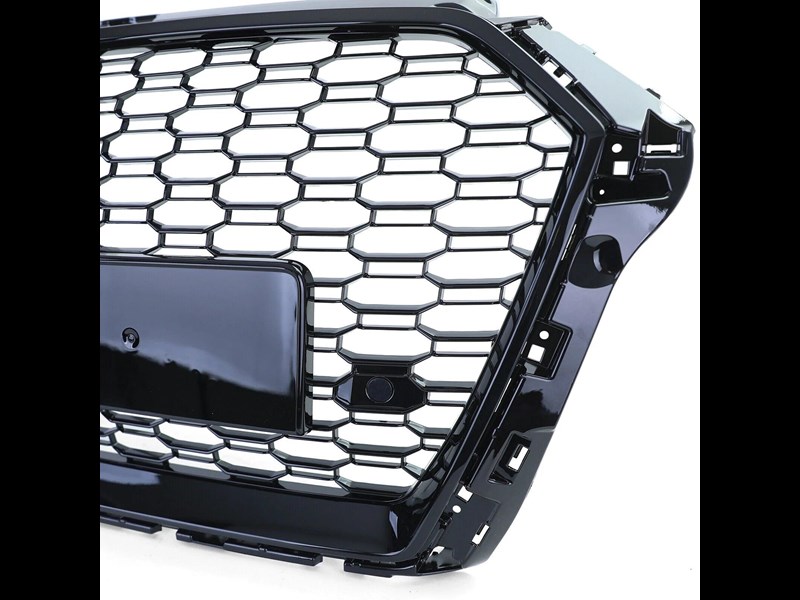 euro empire auto audi gloss black honeycomb style front grille for 8v fl 970520 007