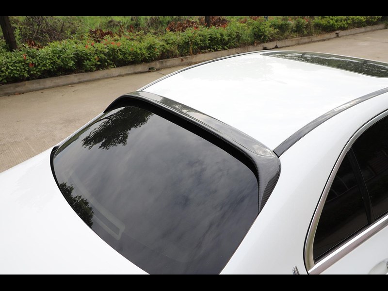 euro empire auto mercedes carbon fiber jc style rear roof spoiler for w205 sedan 970763 001