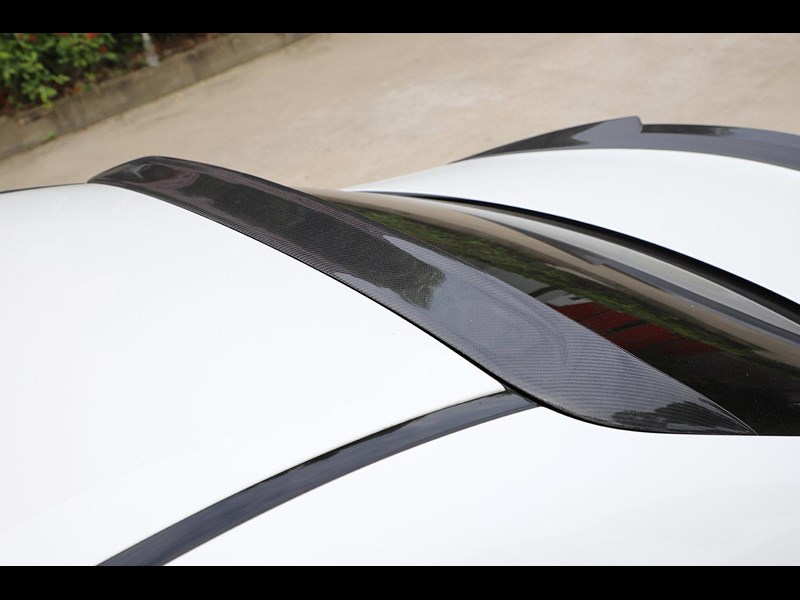 euro empire auto mercedes carbon fiber jc style rear roof spoiler for w205 sedan 970763 003
