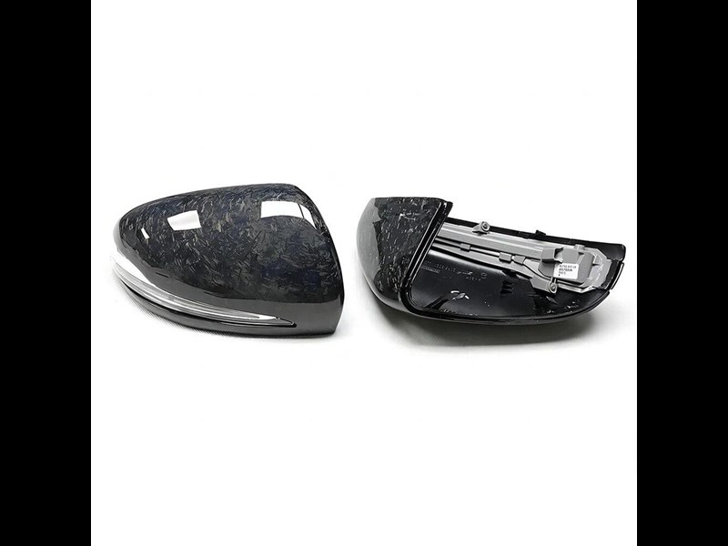 euro empire auto mercedes forged carbon fiber mirror caps for w205 970771 007