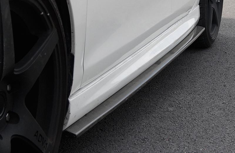 euro empire auto volkswagen carbon fiber exotic style side skirts for golf mk6 970836 001
