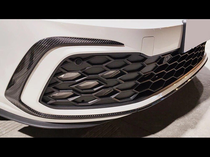 euro empire auto volkswagen dry carbon fiber ml style front canards for golf mk8 970875 001
