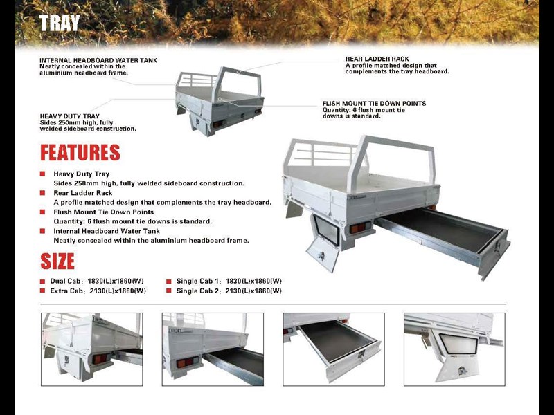 nmg heavy duty ute tray nationwide machinery group 961128 035