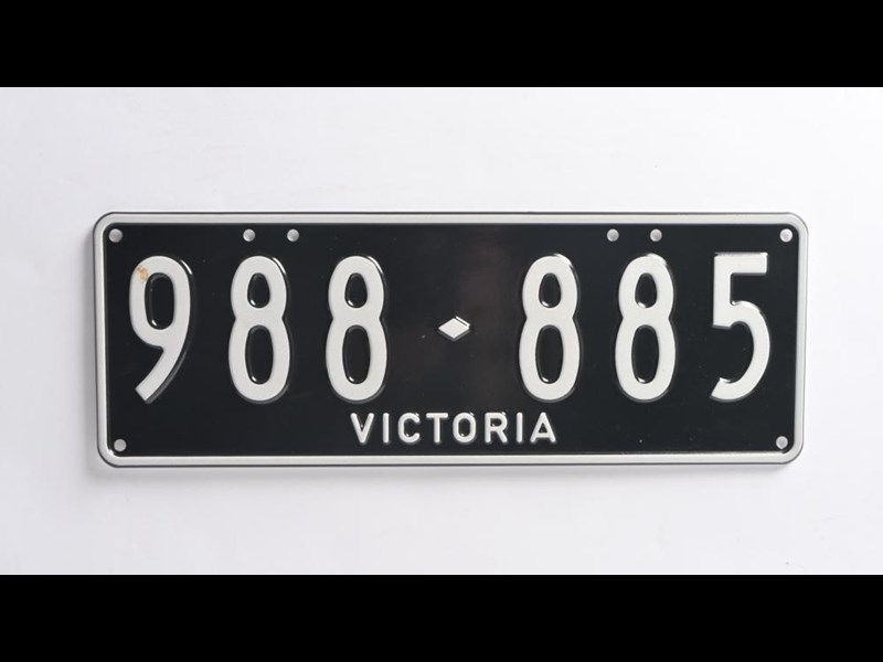 number plates numerical 984836 001