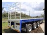 aaa 45' flat deck trailer with pins and airbag suspension 874804 004
