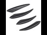 euro empire auto bmw carbon fiber front canards for 3 & 4 & 5 & 6 & x5 & x6 series 970584 010