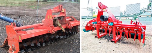 Maschio -rotary -hoe -and -Kverneland -power -harrow