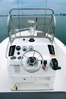 Console on Robalo Cayman 206