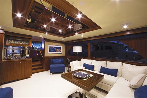 Ocean Alexander 72 interior layout