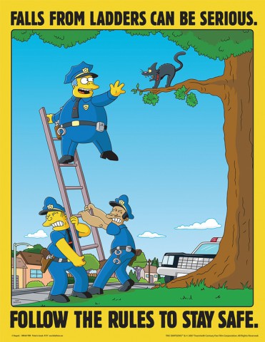 Promoting workplace safety through The Simpsons