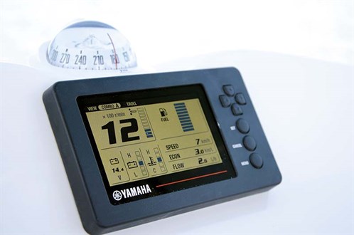 Yamaha digital display