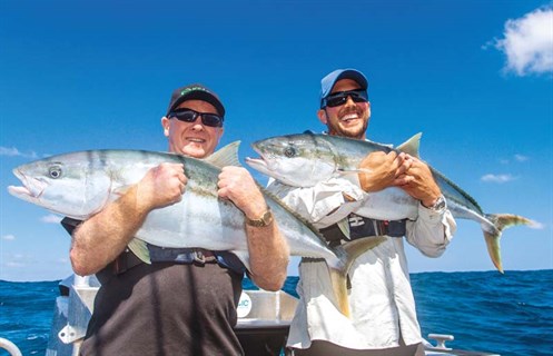 Kingfish caught with Epic Adventures