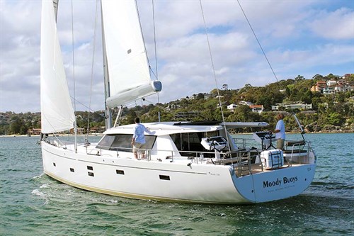 Moody 54 DS sailing yacht