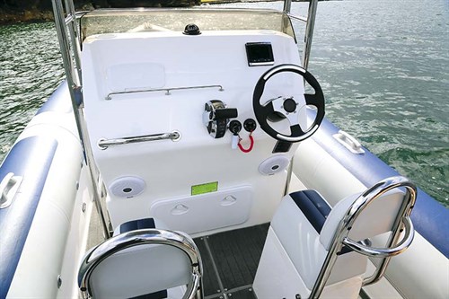 Console on Ballistic 6.5 RIB