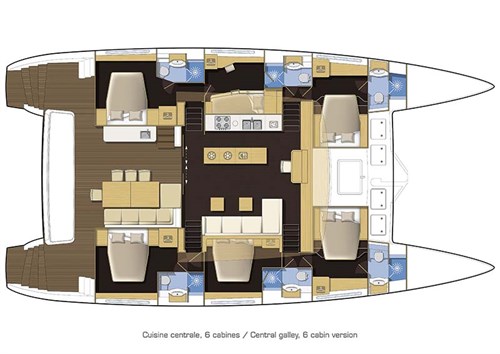 Lagoon 620 layout plan