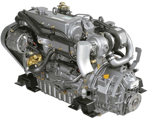 Yanmar 4JH4-TE boat engine