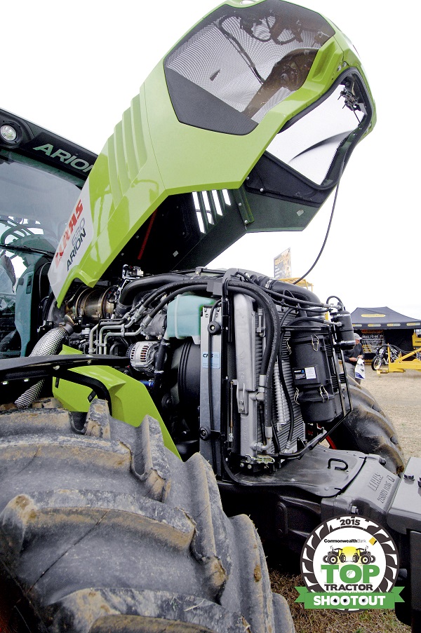 Claas Arion 630 CIS-engine Servicing