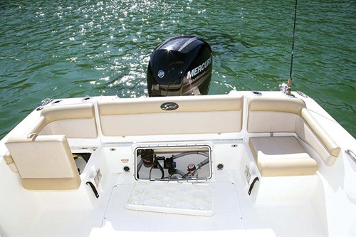 Scout 210 Dorado transom