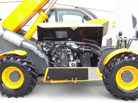 The Dieci Cotton Pro Has An Easy To Access To Side Mounted Engine