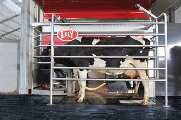 Lely Astronaught Robot Milking Machine