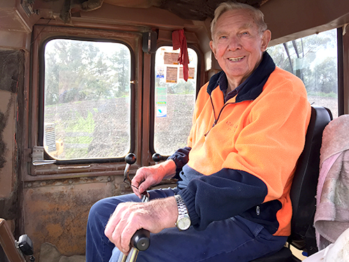 Equipment focus: Ray Jackson and his Dresser TD40 dozer