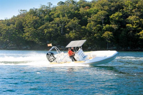 Ballistic 7.8 rigid inflatable boat