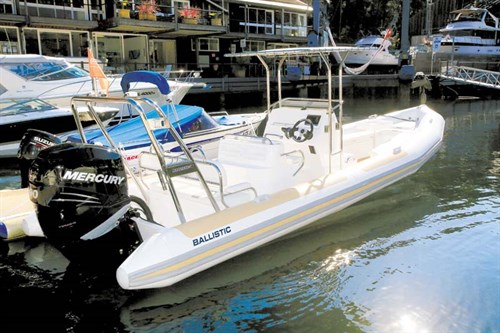 Ballistic 7.8 RIB layout