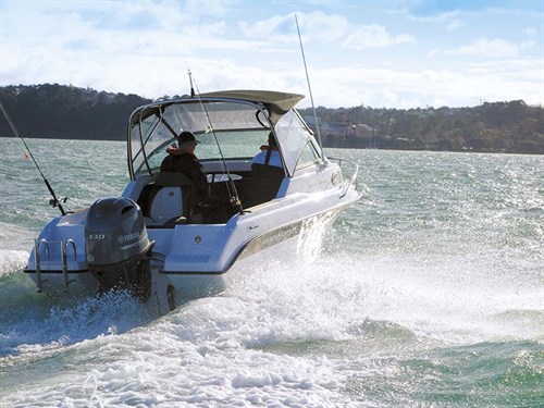 Haines Hunter 545 SF with 130hp Yamaha