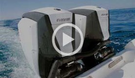 Twin 300hp E-TEC G2 outboard video review