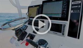 Simrad marine electronics video