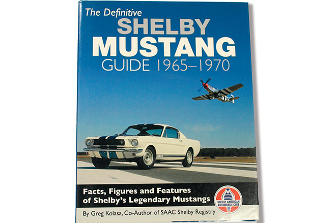 Shelby -mustang -book