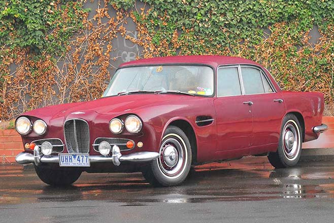 Lagonda -rapide -front