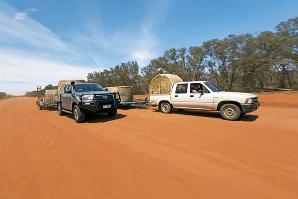 Toyota Hillux Hay Haul