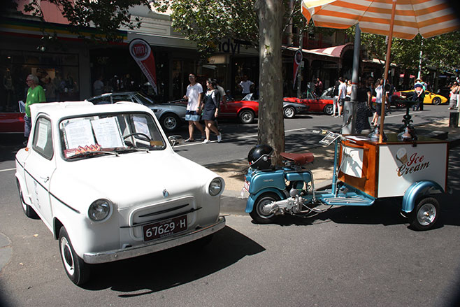 Vespa -car -lambretta -ice -cream