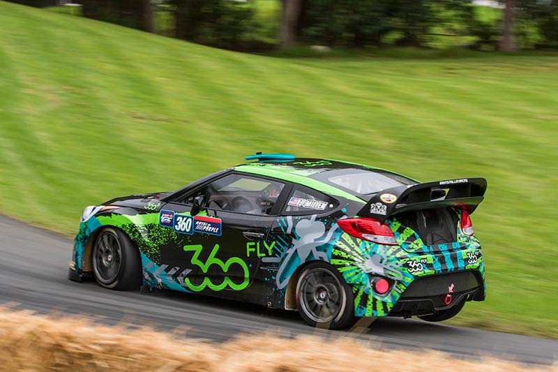 Leadfoot -festival -Rhys -Millen -Hyundai -Veloster