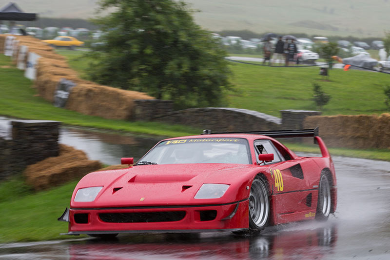 Leadfoot -festival -Steve -Cox -Ferrari -F40