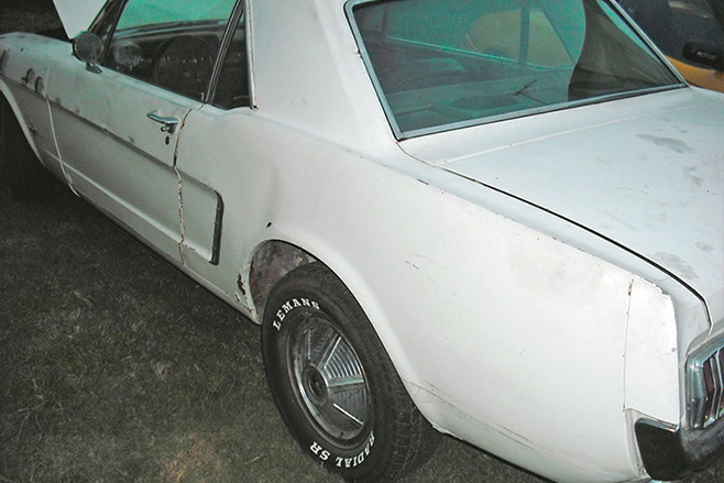 Ford -mustang -resto -before