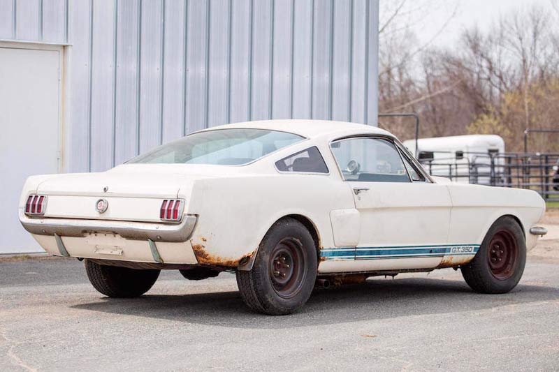 Mustang -shelby -rear