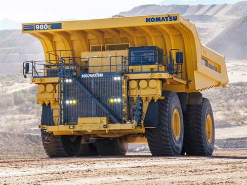 Komatsu -largest -truck