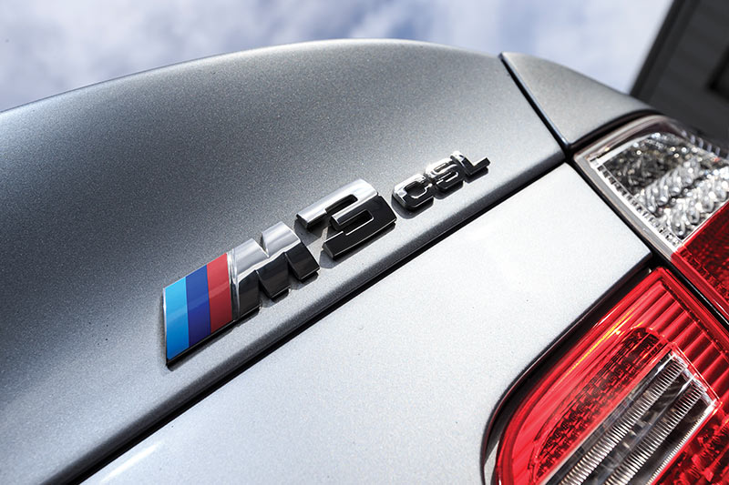 Bmw -e 46-m 3-csl -rear -badge