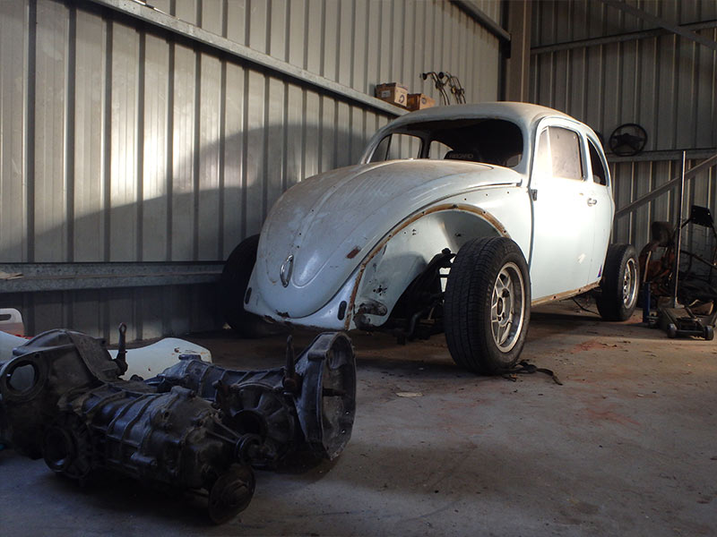 Moving -shed -vw -beetle